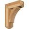 Ekena Millwork Thorton Craftsman Rough Sawn Bracket, Western Red Cedar, 6"W x 22"D x 26"H BKT06X22X26THR04RWR - alternate 1